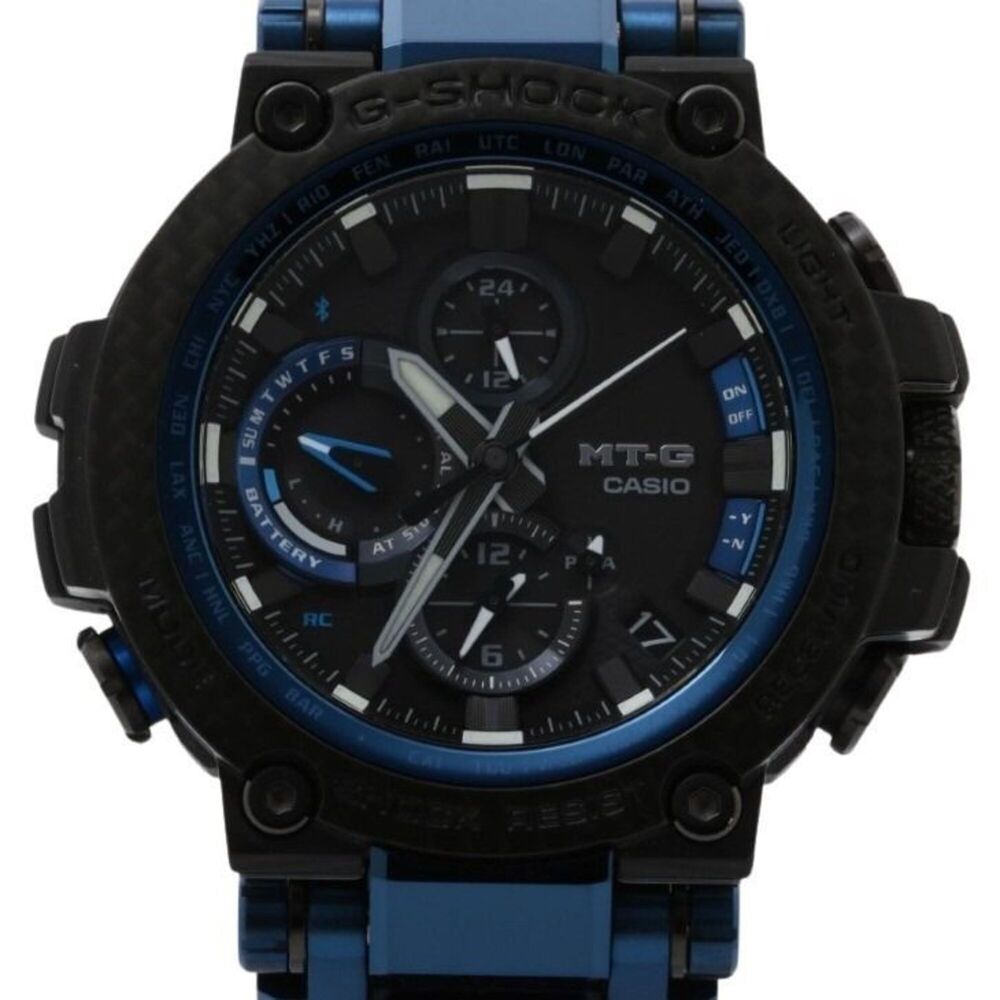 CASIO G-SHOCK MT-G MTG-B1000 Series MTG-B1000XB-1AJ Black Resin Men's Analog ...
